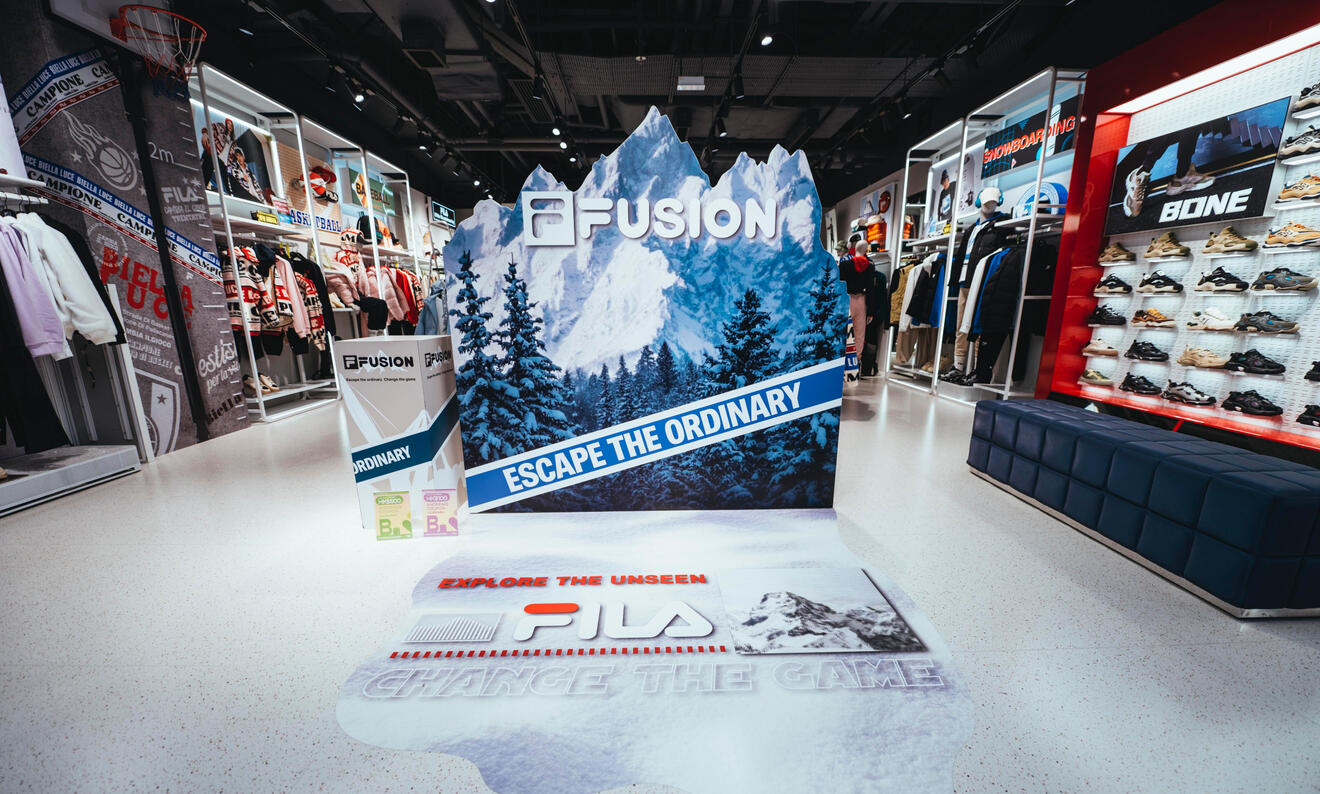 Fila FUSION FW22 product launch event